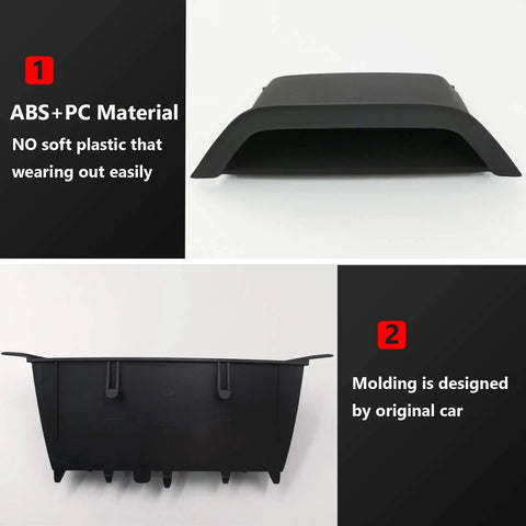 Door Armrest Cover For BMW X3 X4 Driver Side Armrest Storage Compartment Shield Black Fits X3 F25 2010 2016 X4 F26 2014 2017 Easy Install
