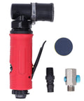 15000 RPM Air Die Grinder With Built In Muffler And Red Protective Sheath, Compact Pneumatic Spot Mill For Rust Removal And Deburring, Zinc Alloy Construction With Low Vibration, Pro Shop Tool That Busts Rust Fast, includes attachments.