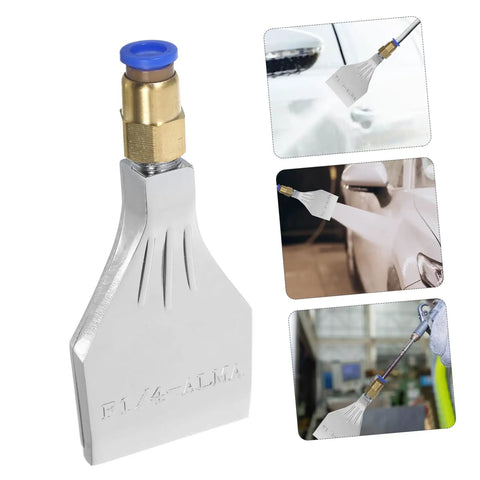 Balacoo Industrial Air Blower Nozzle For Precise Cleaning And Fast Drying. Flat design, aluminum alloy, perfect for delicate areas.