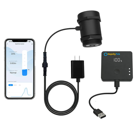 WiFi Water Level Sensor With Local Gateway And Remote App Access, Dual Mode Monitoring For Home Or On The Go, ULS-03GP