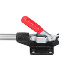 Rock Solid Heavy Duty Toggle Clamp Horizontal Push Pull Clamp Cast Iron Alloy Steel 390kg Holding Force 42mm Stroke
