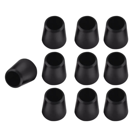 10 Pack Black Golf Shaft Ferrules Taper Tip 5/8 Inch Length, 0.355 Inch Diameter, Fits Titleist T100 T150 T200 T350 CB MB AP1 AP2 TMB Irons