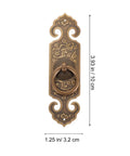 Antique Brass Cabinet Pull Handles 2 Pack With Screws For Cabinets And Wardrobes, 12 Centimeter Length Thickened Copper Vintage Drawer Hardware