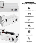 600W Electric Heat Shrink Wrap Machine For Wine, Oil, Soy Sauce, And Vinegar Bottles on display, featuring stainless steel design.