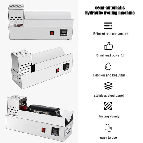 600W Electric Heat Shrink Wrap Machine For Wine, Oil, Soy Sauce, And Vinegar Bottles on display, featuring stainless steel design.