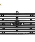 Nissan 370Z Front Bumper Tow Hook License Relocator Mount Bracket Version 2 EOS Plate Tow-384-V2 front view