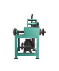 Rock Solid Rolling Electric Pipe Bender And 1500W Tube Bending Machine Powered By 110V Supply Crafted For Making Quick Bends On Round Square Or Rectangular Tubing. Side view of machine with copper motor.