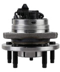 Set Of 2 Front Wheel Bearing Hub Assemblies With ABS For 04-12 Chevy Malibu, 08-10 Cobalt HHR, 5 Lug, Durable Metal Housing