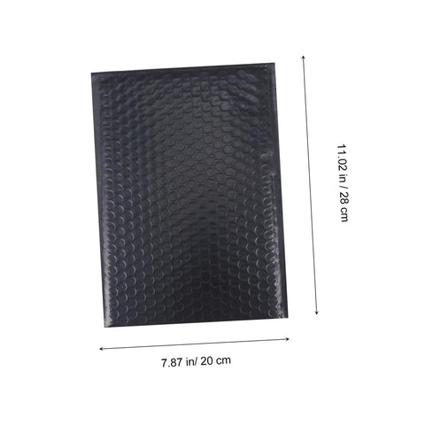25 Pack Black Bubble Mailers Padded Envelopes Beefed Up Thickened Poly Bubble Packaging Bags Self Seal Adhesive for Mailing and Shipping