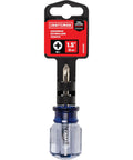 Go-To Phillips Screwdriver Size 2 1.5 Inch With Acetate Handle, Heat-Treated Alloy Steel, High Torque Design in retail packaging