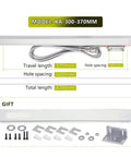 Boss Grade Precision Linear Scale Encoder 0.005mm Optical Grating Ruler Sensor For DRO Lathe CNC, 370mm model with accessories