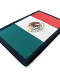 Top Shelf Mexico Flag Tactical Morale Patches With Legit Hook And Loop Backing Flex Design For Your Favorite Street Wear Gear. 3.15x1.97 inch patch.