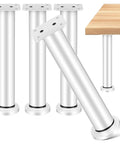 4 Pack Adjustable Furniture Legs For Sofa And Cabinets Telescopic Steel Cabinet Feet With High Load Capacity