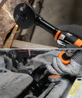 Using Beefy 3 Inch Pneumatic Cut Off Tool Kit With 5 Die Grinder Cut Off Wheels 18000 RPM Fast Air Powered Metal Sheet Cutter