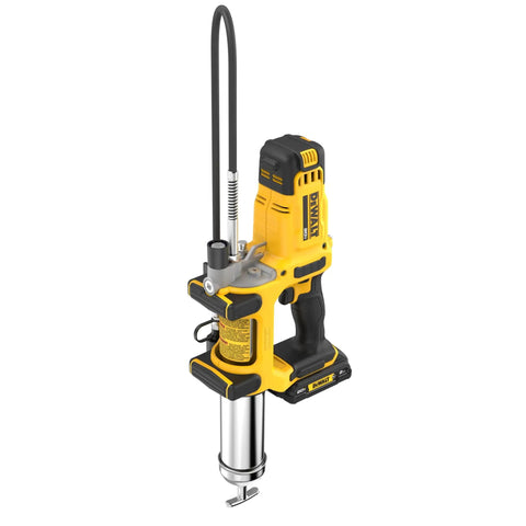 Cordless Grease Gun 20V Max, 10,000 PSI, 2-Speed Variable Delivery, 47 Inch Hose, Oil Resistant Battery and Charger Included