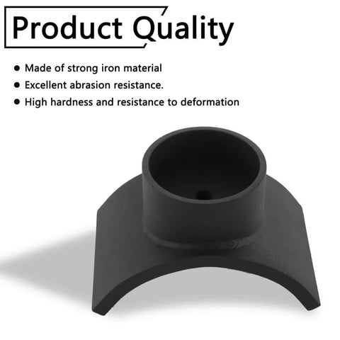 Heavy Duty Bottle Jack Axle Adapter Lifting Saddle For 4 Inch Axle Tube, 20 Ton Jack Adapter Cradle, iron construction