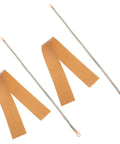 Two Piece Wide Flat Ribbon Heater Strip Replacement For Sealing Machines. Heavy duty thermal rod with fast heating wires.