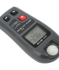 All In One Portable Digital Light Meter For Photography On The Go With Auto Shutdown Illuminance Lux Meter LCD Display, gray pocket size