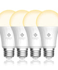 Four-pack of Smart LED Light Bulb That Plays Nice With Alexa Google Home And IFTTT No Hub Required, 9W 60W equivalent, 806 Lumens