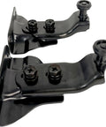 Two Sliding Rear Door Roller Top Brackets 72510-TK8-A01 72550-TK8-A01 for Honda Odyssey 2011-2017, metal roller assemblies shown.