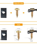 Installation guide for 170 Piece Car U Clip And Screw Kit With 9 Sizes For Universal Auto Interior Dash Door Panel Replacement Parts