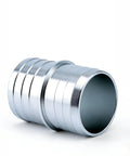 One And A Half Inch Hose Barb Splice Coupler Kit Aluminum Repair Fittings for Radiator Coolant Hoses showing one barbed connector