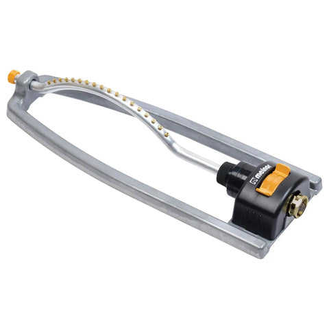 Metal Oscillating Sprinkler With Quick Connect Adapter Delivers Even Coverage For Lawns And Gardens Up To 3600 Sq Ft