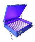 Dope UV Exposure Box For Silk Screen Printing With 12 LED Tubes, 24 By 28 Inch Screen Size, Blue Light, 395nm Wavelength