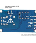 Get In Gear With This Plug And Play Digital Timer Relay Module Featuring A Sharp Led Screen And Dead Simple Settings For Bullseye Timing On Any 6 To 30 Volt Heavy Duty Build showing connections and layout.