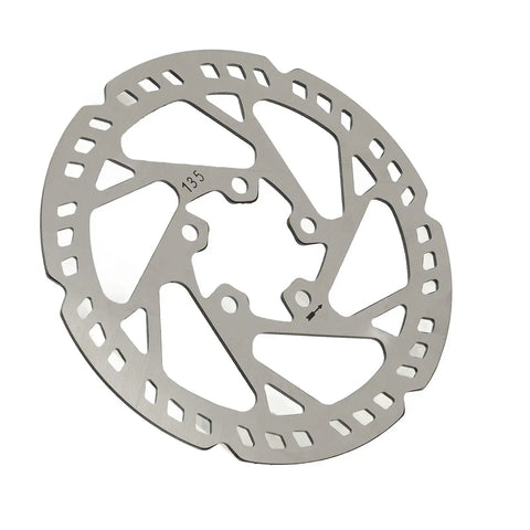 135mm Electric Scooter Brake Disc Replacement Stainless Steel Rotor Enhanced Heat Dissipation Smoother Braking Easy Install