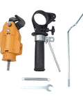 Industrial Precision Drill Nibbler Attachment For ION Lithium Power Tools with tools for quick change and metal cutting.