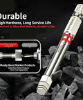 Six Piece Heavy Duty Magnetic Hex Shank Screwdriver Bits Set Featuring Pagoda Shaped Sockets For Electric Drills And Impact Drivers, S2 alloy steel drill.