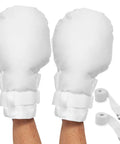 Double Security Mitts For Hand Restraint In Healthcare With Extra Padding For Comfort And Protection Includes Bed Restraints Two Gloves