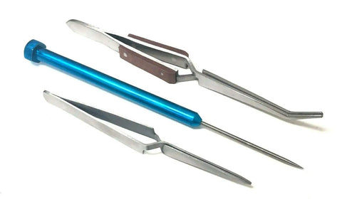 All-In-One Jewelry Soldering Kit With Flux, 3rd Hand Base, Fiber Grip Tweezers, Silver Wire And Sheet, Ceramic Board And Soldering Pick tools