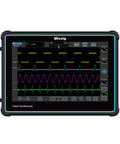 On The Go 4 Channel Oscilloscope With 100 MHz Bandwidth And 1 Giga Samples Per Second Sampling Rate Portable Handheld Scope With A 10 Inch Touch Screen Built For Field Work And Tinkering