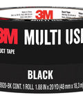 3M Multi-Use Duct Tape, black, 1.88 in x 20 yd, 3920-BK, 1 roll