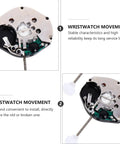 Five Pack Quartz Watch Movements Replacement 0.71 Inch Diameter DIY Wristwatch Repair Timepiece Parts Kit For Various Styles