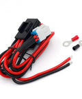 4 Pin 12AWG DC Power Lead For Ham Radios With 30A Dual Fuses, 3.4 Ft Cable, Heavy Duty Insulated Wire