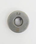 Metal drive roller wheel, 25mm diameter, 0.6mm wire size for SSJ16 wire feeder