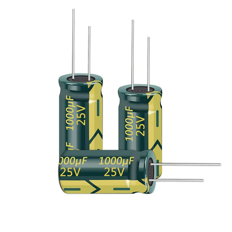 Aluminum Electrolytic Capacitor Kit, 135 Pieces in 19 Values, 470uF to 10000uF Capacitance, 6.3V, 16V, 25V, 35V, 50V, Storage Box for DIY Electronics Projects