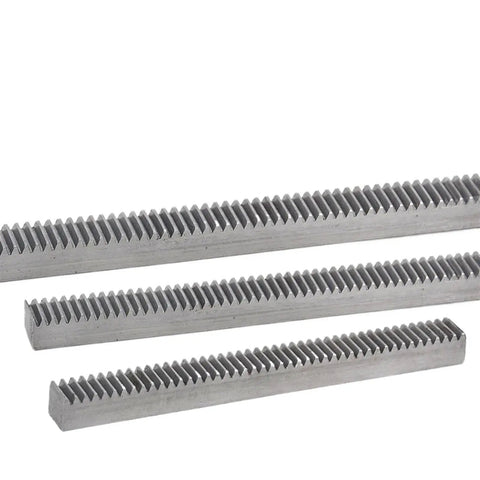 Bevel Gear Pinion And Spur Gear Rack Set In Steel Built Tough For Heavy Duty Machines 1 Piece 1M Long 15mm By 15mm By 495mm