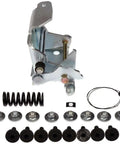 Two Piece Front Upper Lower Door Hinge Kit For Chevy Blazer C1500 C2500 Suburban Built Heavy Duty, assembly components and bolts.