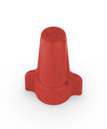 Red Wing-Nut 452 Wire Connector For DIY Electrical Splices With Copolymer Shell That Expands For Easy Tightening, single piece