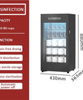 Massive Cup Warmer Cabinet With Smart Touch Panel, PTC Heating Keeps Your Brews Nice And Toasty For Pantries, Break Rooms, And Office Lounges, Zero Hassle Operation And Seriously Roomy At 128 Liters, showing 50-80 cup cabinet with UV disinfection and automatic power-off.