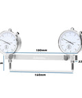 Pro Grade CNC Milling Tramming Tool Calibration System With 1/2, 1/4, 1/8 Inch Shanks and 0.001 Inch Dial Indicators