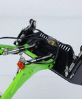 Badass Hella Smooth Large Scale RC Hydraulic Skid Steer Loader Ready To Run Remote Control Crawler Truck close-up of hydraulic arm