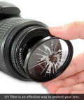 52mm Lens Filter Kit Bundle Pro With UV CPL FLD Filters And Travel Case For Cameras Universal 52mm Gear Heat Treated Glass