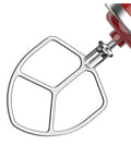 Coated Flat Beater For 6 Quart Bowl-Lift Stand Mixer Replacement attached to mixer, durable metal, heavy-duty mixing paddle for baking and dough
