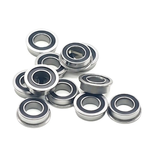 Ultimate 10 Piece Set Of F623 2RS Flange Ball Bearings 3x10x4mm Perfect Match For Voron 0 1 3d Printer Motion A B Drive Units Idlers Upgrading Your Rig With Seamless Operation Reliable Heavy Duty Seals Keep Everything Running Smooth Like A Boss. 10 Pack sealed steel flange bearings 3x10x4mm for 3D printer motion idlers