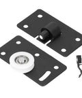 Sliding Door Wheel With Gasket For Wardrobe Cabinet Closet Furniture Grooved Track Wheel Concave Wheel Sliding Pulley Durable CRS Material